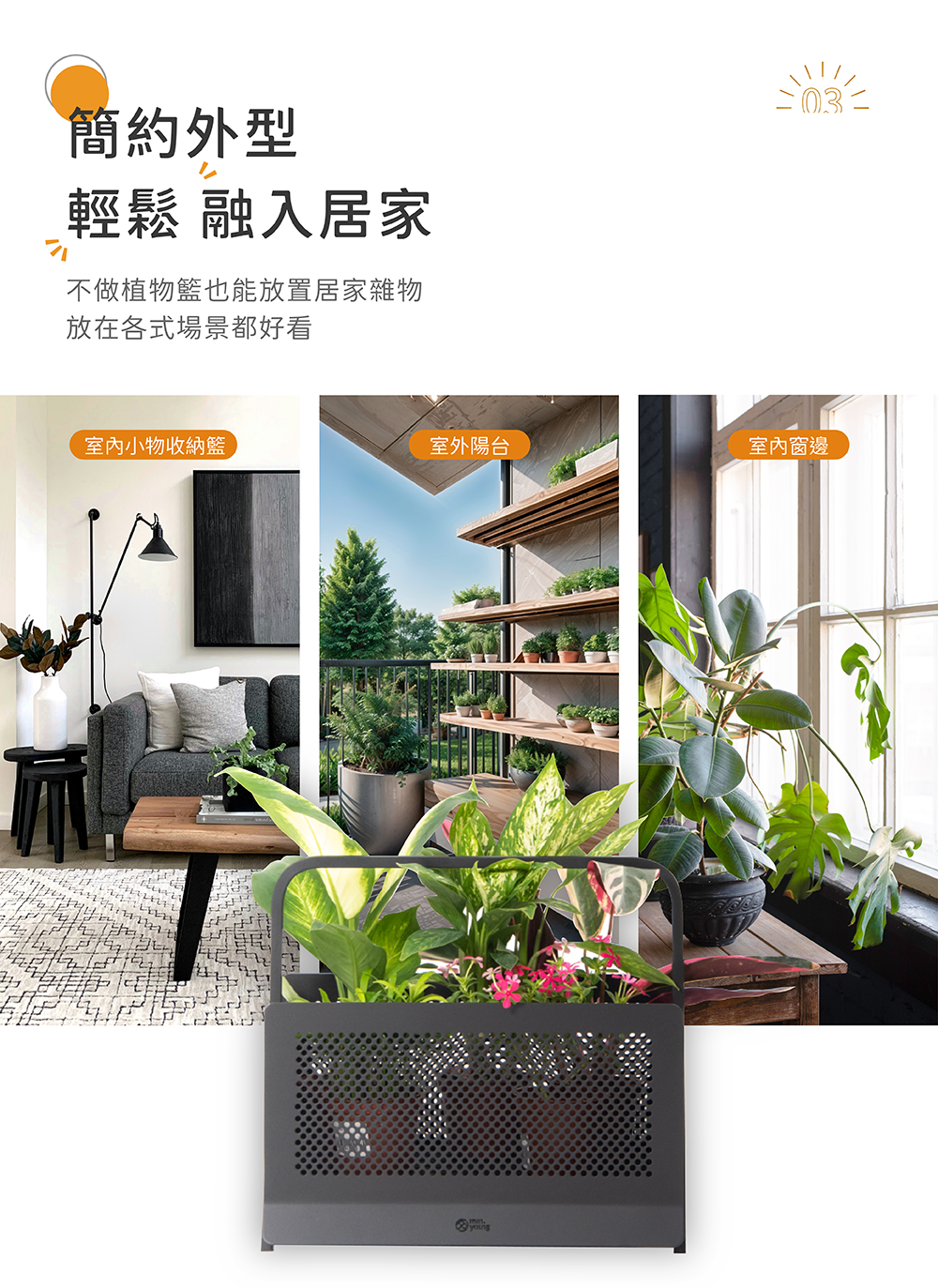 手提植物架