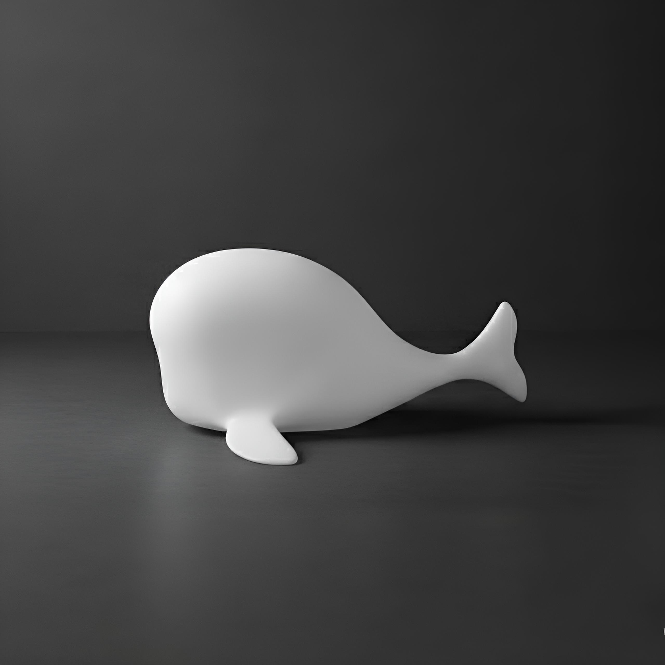 Whale Lamp 鯨魚燈椅