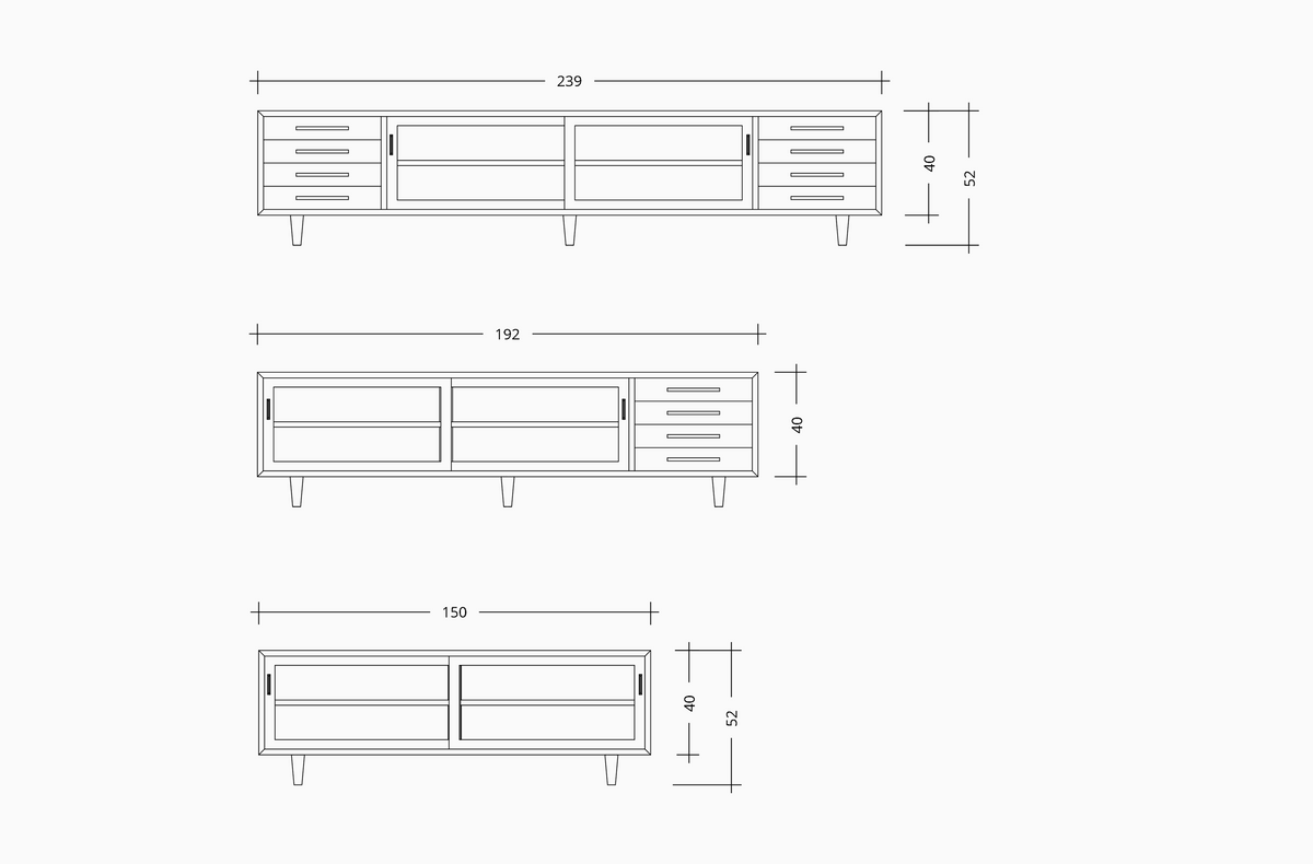 FORE Furniture CB03 Cabinet 商品照片