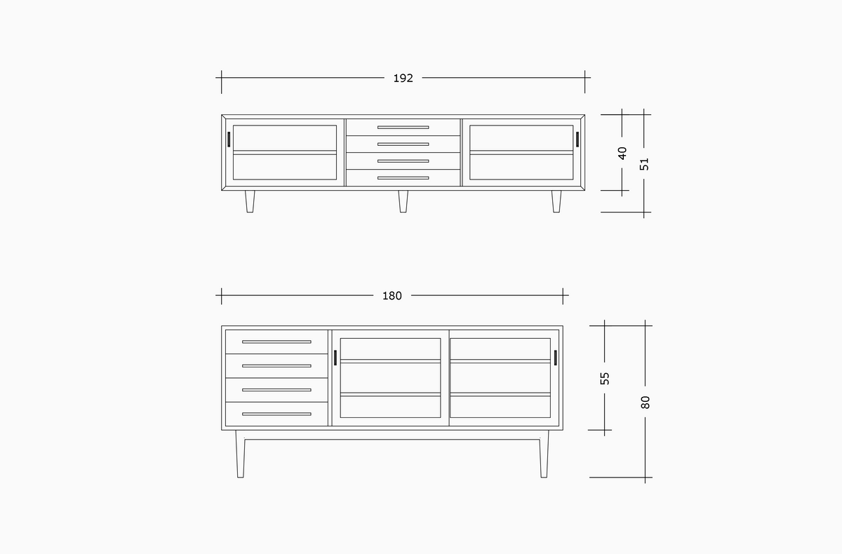 FORE Furniture CB03 Cabinet 商品照片