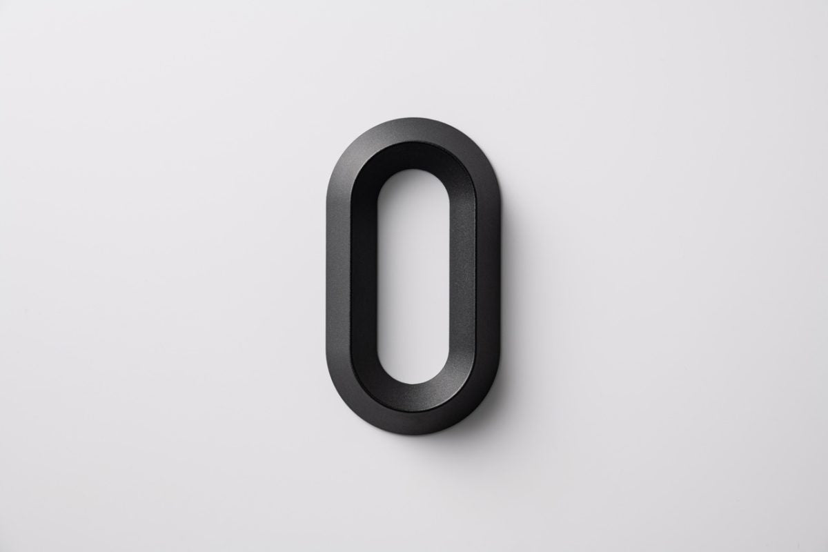 RIDGE NUMBER 山形數字門牌
