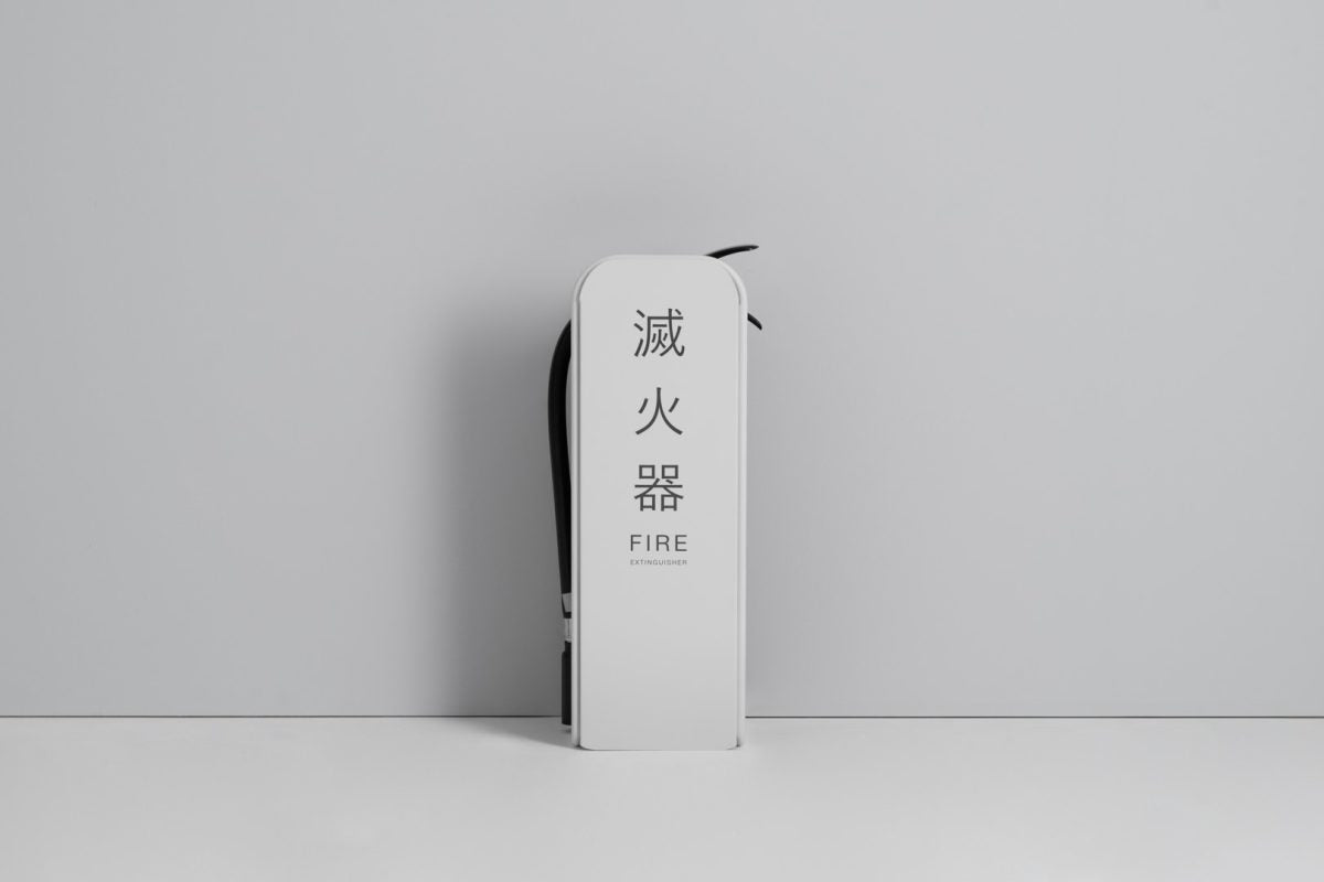 OUTLINE 線框滅火器架