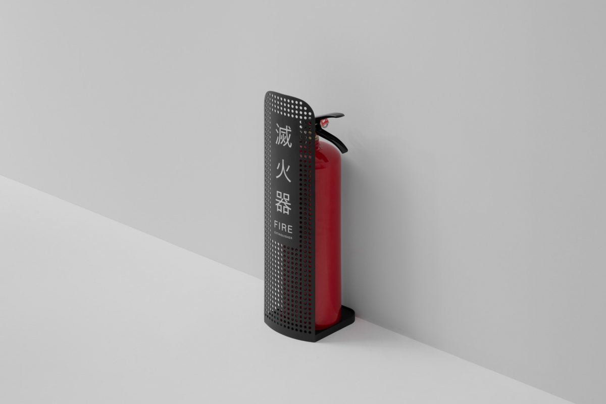 SCREEN 屏風滅火器架