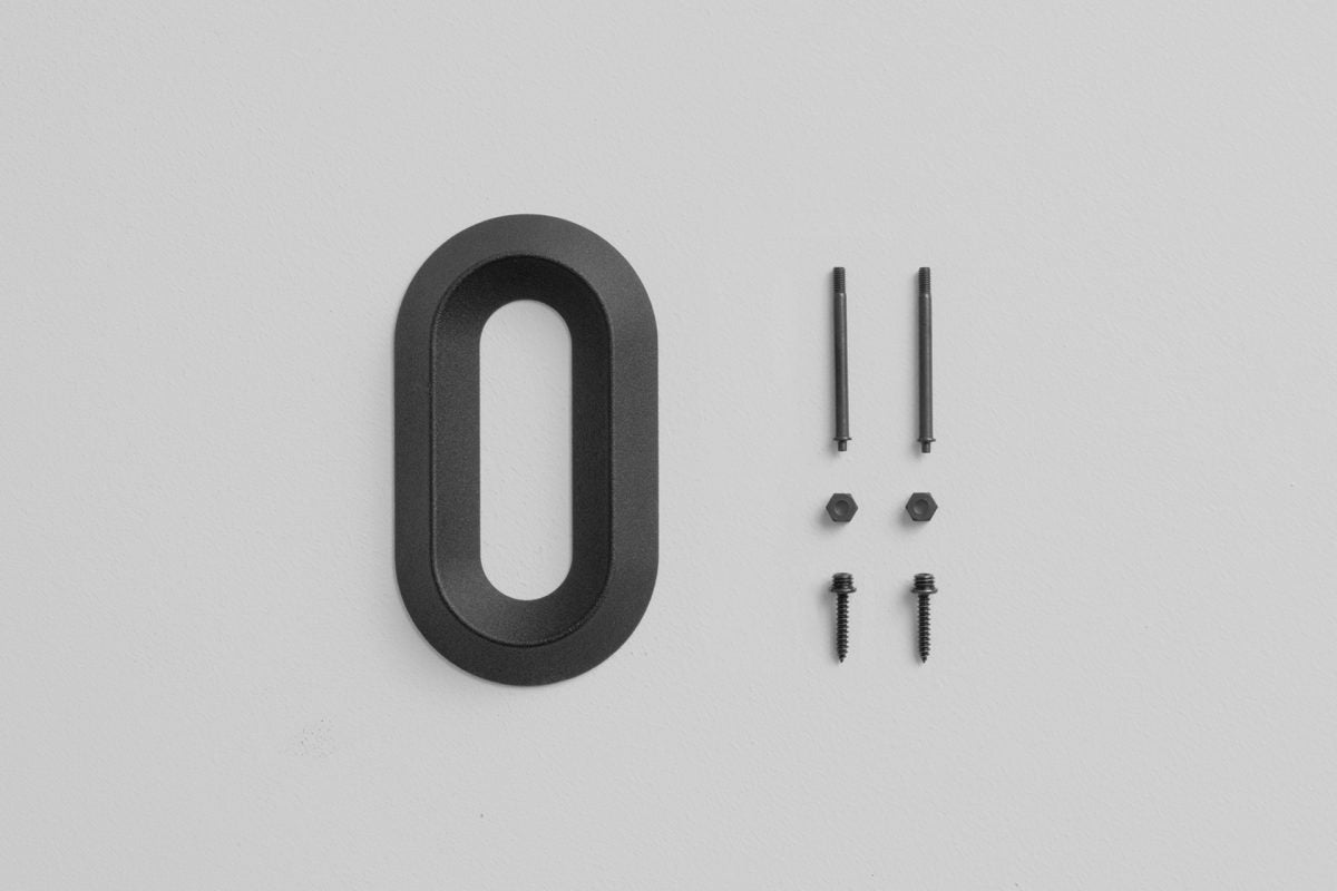 RIDGE NUMBER 山形數字門牌